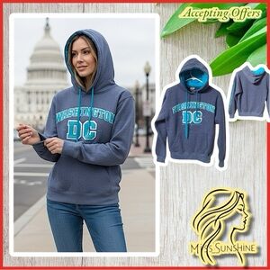Soft & Comfy hoodie - Sz S - Washington DC Gift shop hoodie